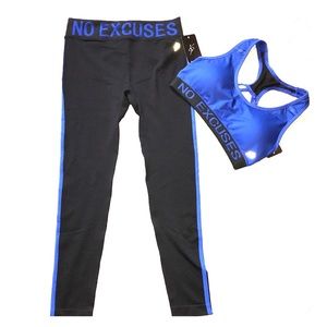 “NO EXCUSES” Athletic Set